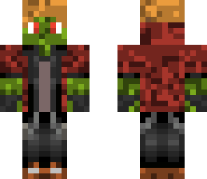 jacket zombie red