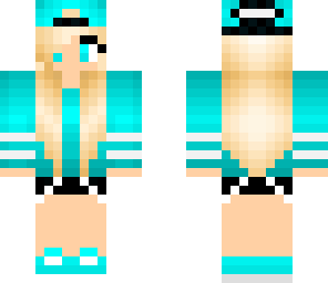 gamer girl blue