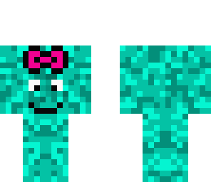 teal alien