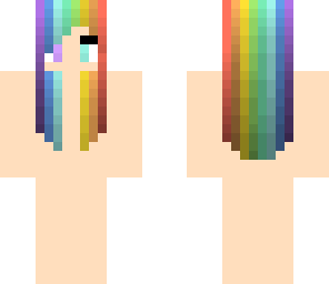 rainbow hair base