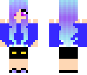 blue girl