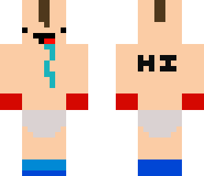 derpy boxing baby with tatoo