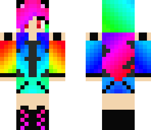 rainbow skin 2