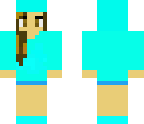 turquoise sweater