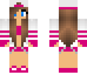 pink skater girl