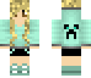 aquq hoodie girl