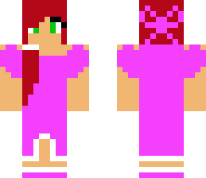 red hair dress edit