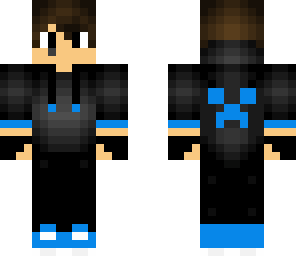 gamer in blue