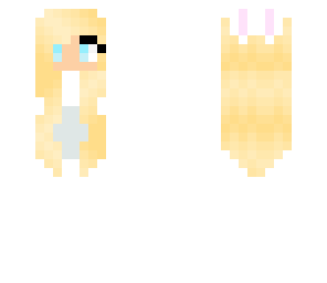 white bunny girl