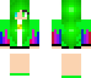 green tech girl