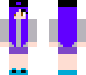 purple teen tomboy