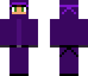 purple ninja girl