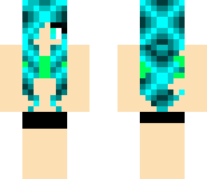 cute neon_ swimsuite