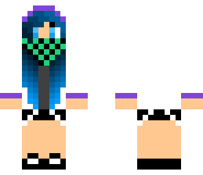 emo girl hood up