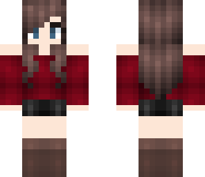 red sweater