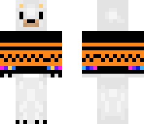 halloween polar bear with lgbt braclets