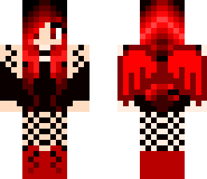 black and red vampire