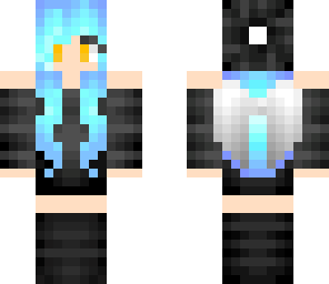 blue angel girl