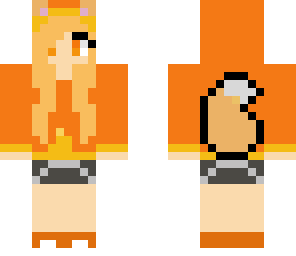 wolf girl fire