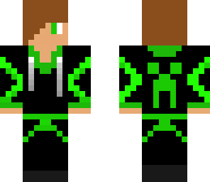 tiger's green teen skin
