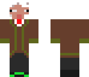 sheep trench coat