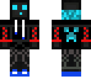 red and blue slime