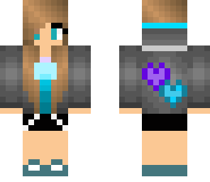 cute aqua tomboy