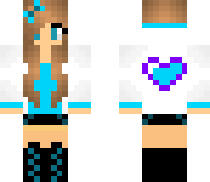 cute aqua tomboy