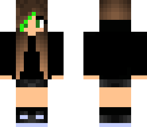 gothic girl green