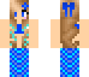 blue mermaid