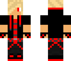 awesome blonde red hoodie dude