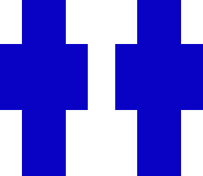 blue