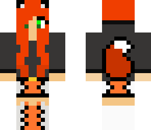 the halloween fox with white ears