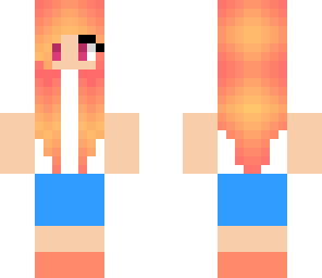sunset modern girl