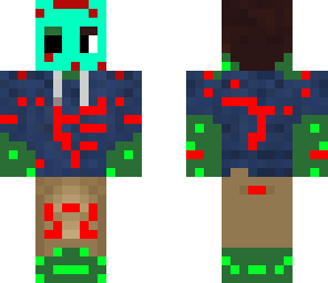 undead zombie cool with mask
