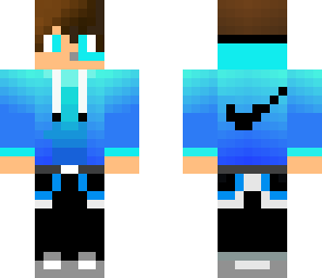 the blue guy that sparkles