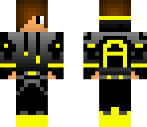 letter a yellow