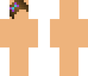 base skin color with bangs