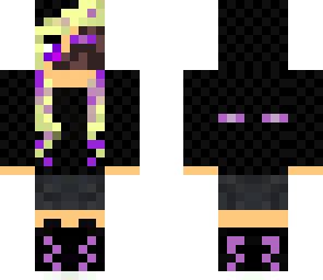 chekered shirt ender girl mutated
