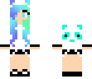 cute blue panda