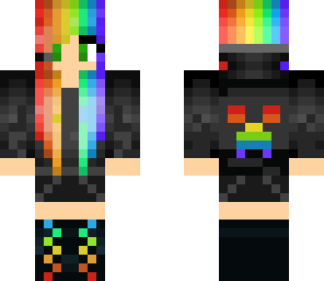 rainbow gamer girly