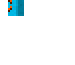blue mojang cape