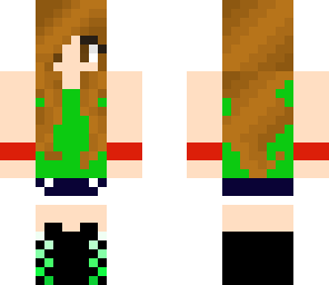 green girl