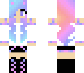 rainbow cat girl 2