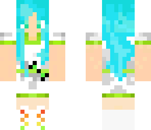 cute blue anime