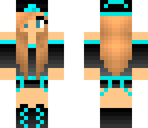 cute aqua tomboy