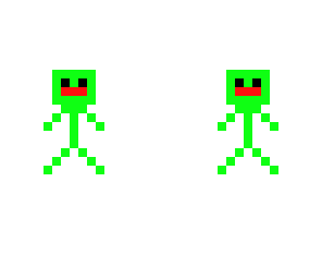 green stickman
