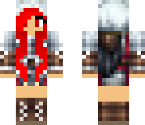 red assasin girl