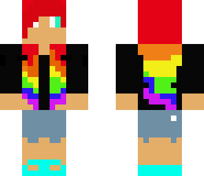easy girl rainbow