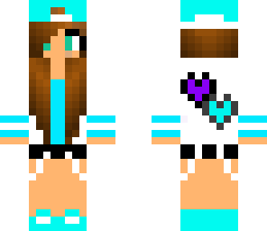 cute aqua tomboy